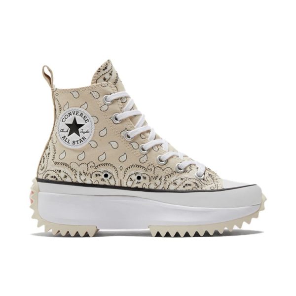 Converse Run Star Hike Hi Paisley Beige (Womens)