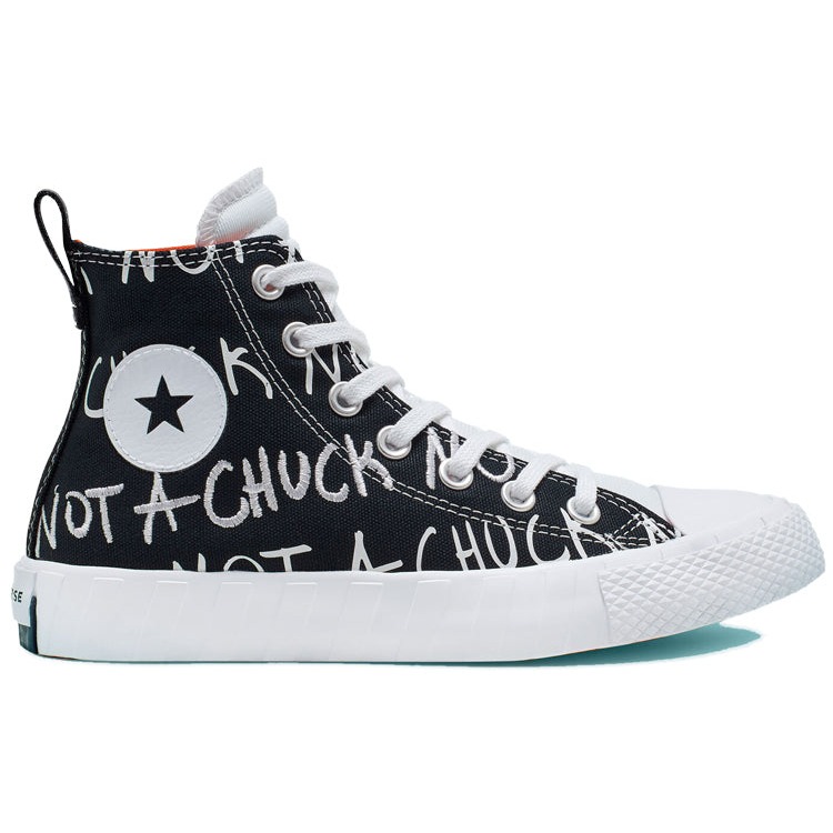 Converse UNT1TL3D Hi Not A Chuck Black (GS) 4 Converse UNT1TL3D Hi Not A Chuck Black (GS)