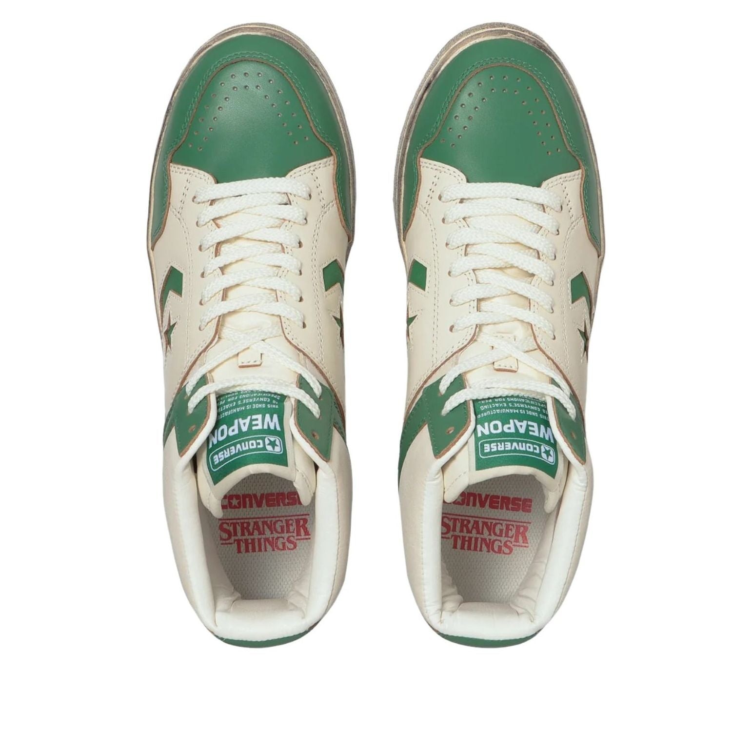Converse Weapon Hi Stranger Things Green 5 Converse Weapon Hi Stranger Things Green