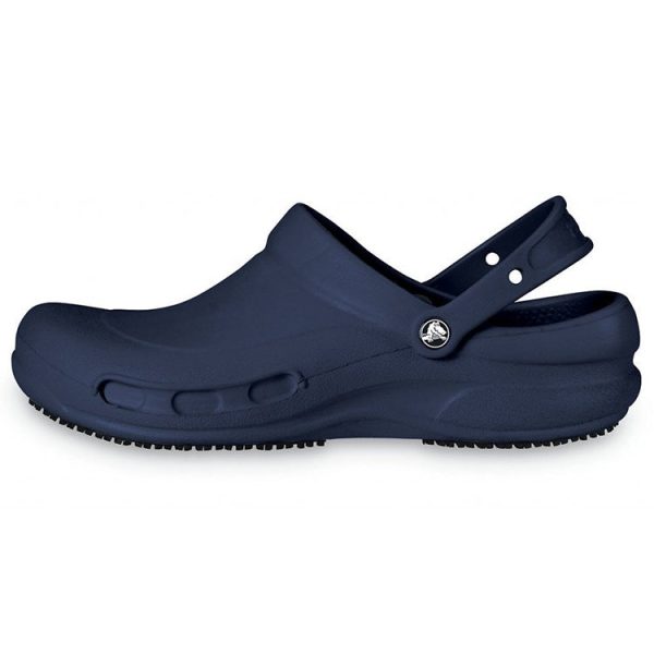 Crocs Bistro Slip Resistant Work Clog Navy