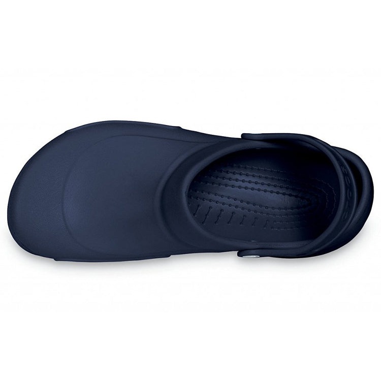 Crocs Bistro Slip Resistant Work Clog Navy 5 Crocs Bistro Slip Resistant Work Clog Navy