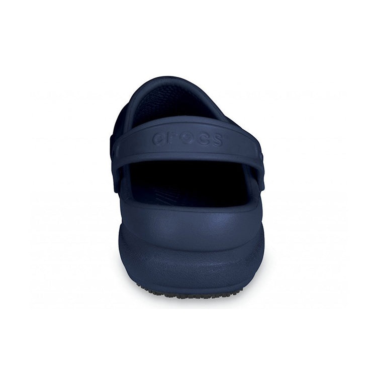 Crocs Bistro Slip Resistant Work Clog Navy 8 Crocs Bistro Slip Resistant Work Clog Navy