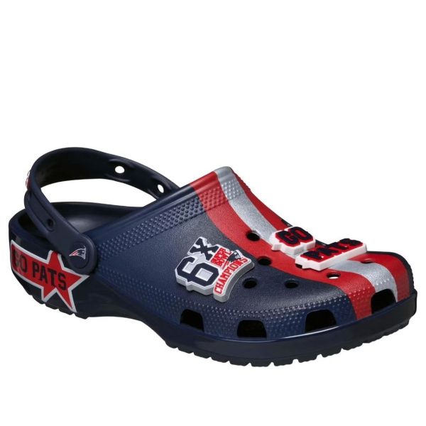 Crocs Classic Clog NFL New England Patriots
