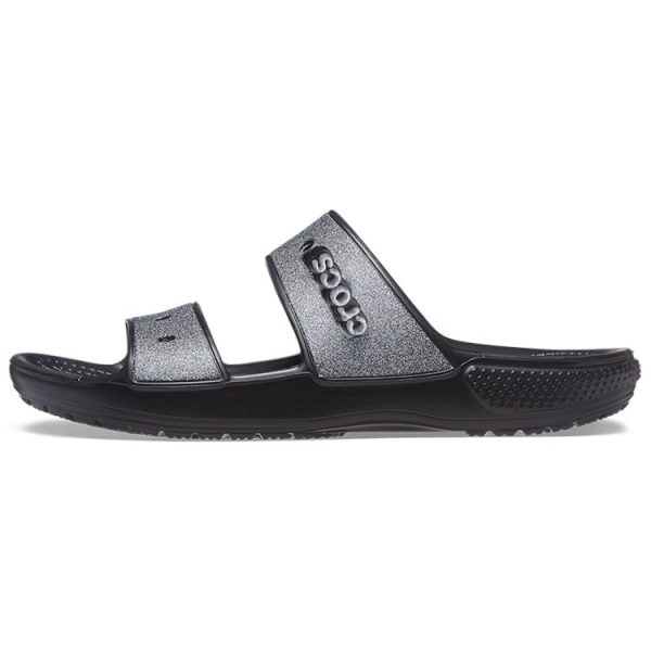 Crocs Classic Glitter II Sandal Black