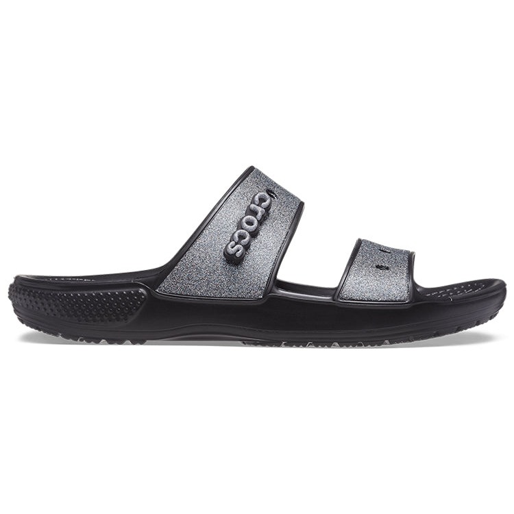 Crocs Classic Glitter II Sandal Black 5 Crocs Classic Glitter II Sandal Black