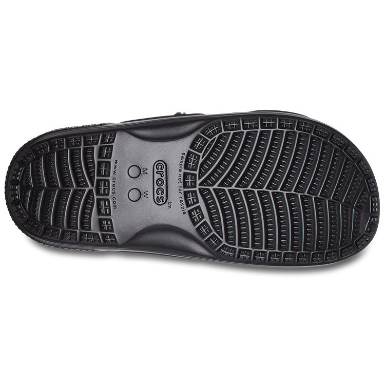 Crocs Classic Glitter II Sandal Black 10 Crocs Classic Glitter II Sandal Black
