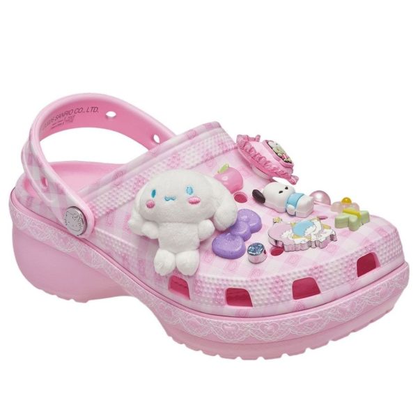 Crocs Classic Platform Clog Hello Kitty and Friends (Womens)