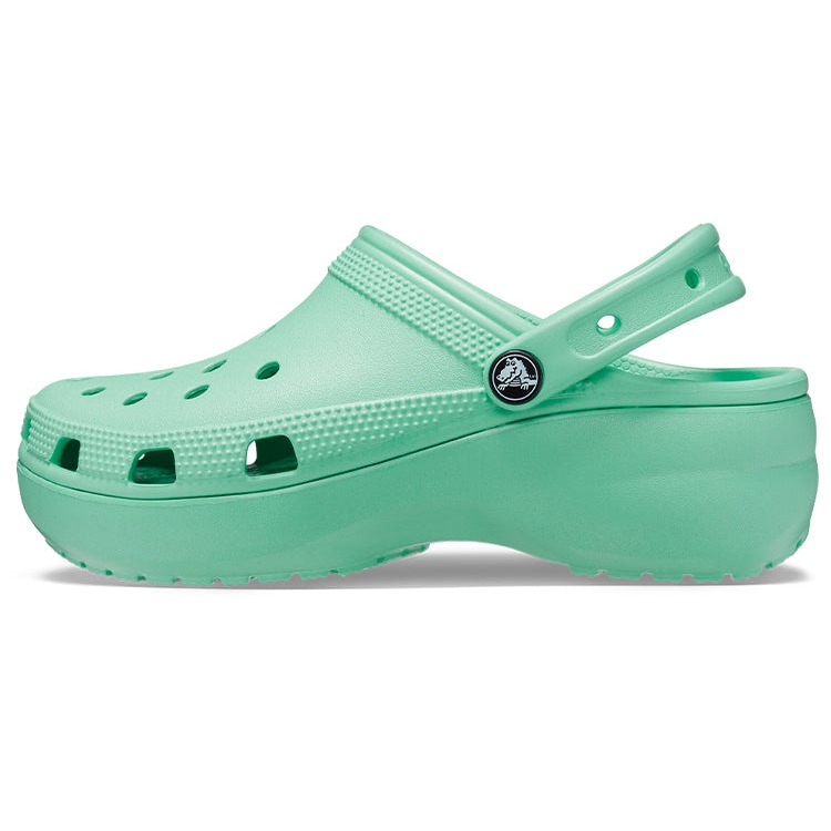 Crocs Classic Platform Clog Jade Stone (Womens) 4 Crocs Classic Platform Clog Jade Stone (Womens)