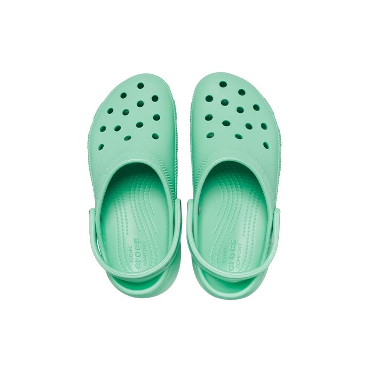 Crocs Classic Platform Clog Jade Stone (Womens) 7 Crocs Classic Platform Clog Jade Stone (Womens)