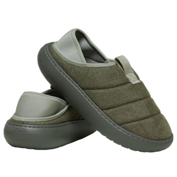 Crocs Classic Vegan Suede Moc Galactic Grey