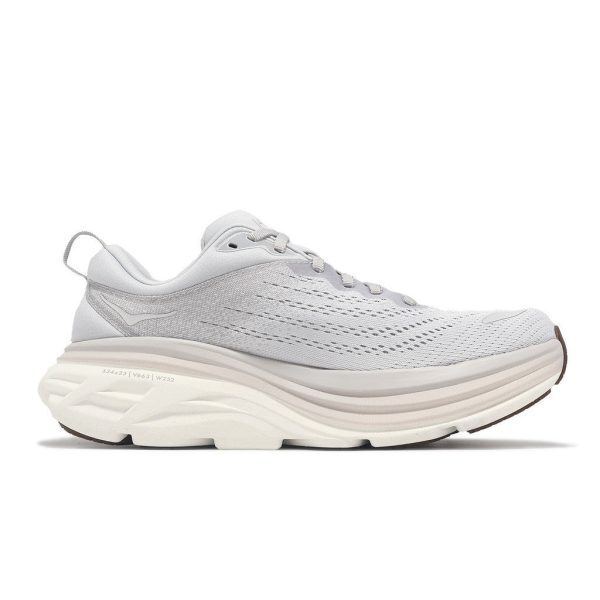 Hoka One One Bondi 8 Lunar Rock Nimbus Cloud (Womens)