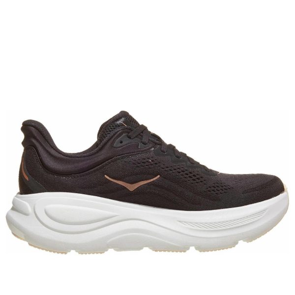 Hoka One One Bondi 9 Black Rose Gold (Womens)