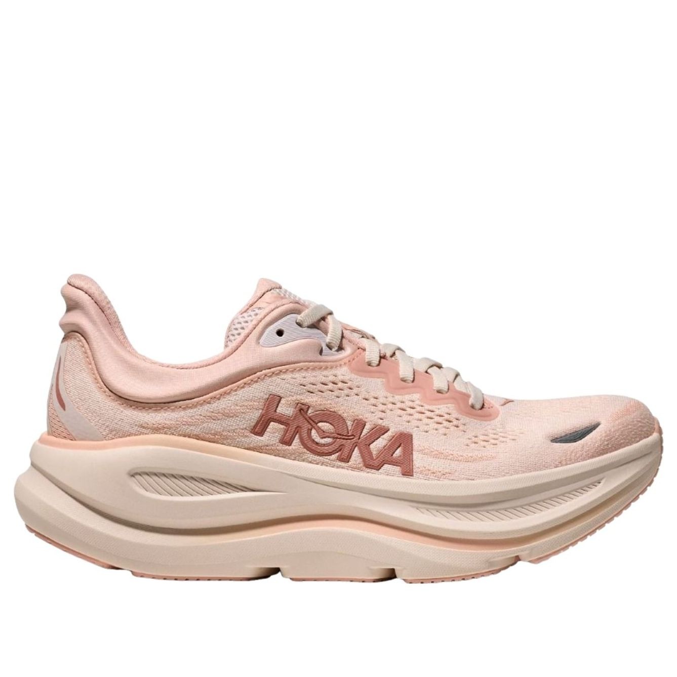 Hoka One One Bondi 9 Rose Latte Rose Cream (Womens) 8 Hoka One One Bondi 9 Rose Latte Rose Cream (Womens)