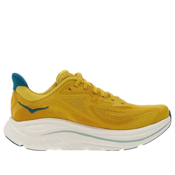 Hoka One One Clifton 10 Yellow Gold Tidal Wave