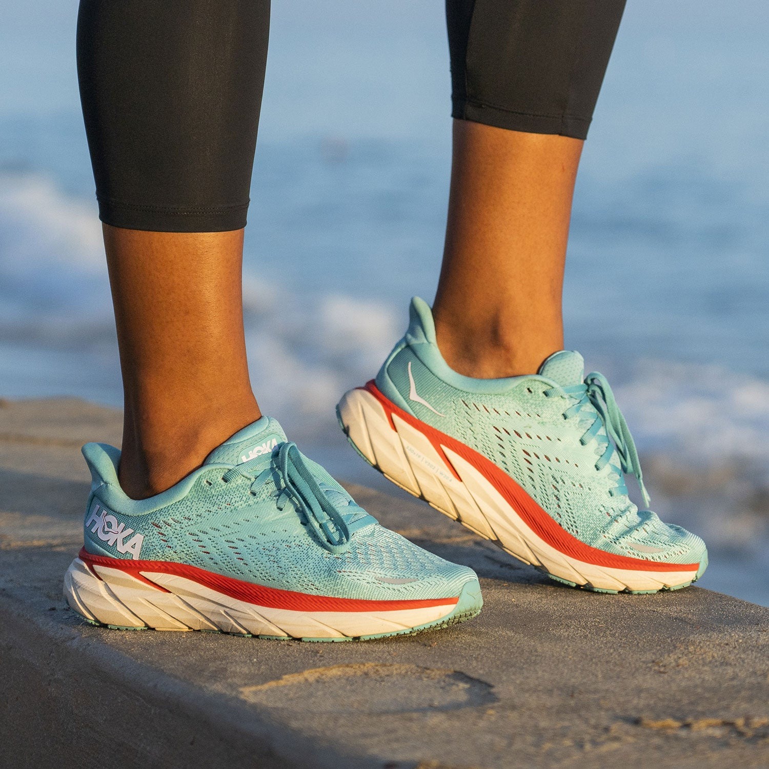 Hoka One One Clifton 8 Aquarelle (Womens) 7 Hoka One One Clifton 8 Aquarelle (Womens)