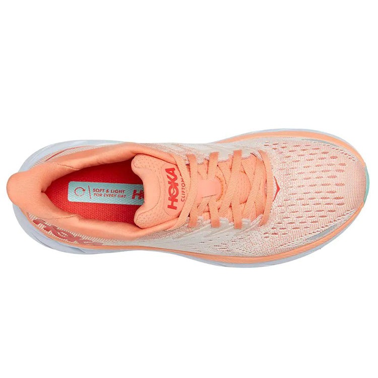 Hoka One One Clifton 8 Cantaloupe (Womens) 5 Hoka One One Clifton 8 Cantaloupe (Womens)