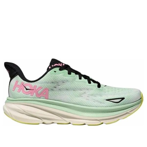 Hoka One One Clifton 9 Mint Fluorite Snow Melt (Womens)