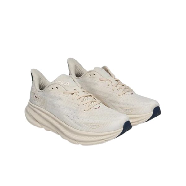 Hoka One One Clifton 9 Oat Milk Alabaster