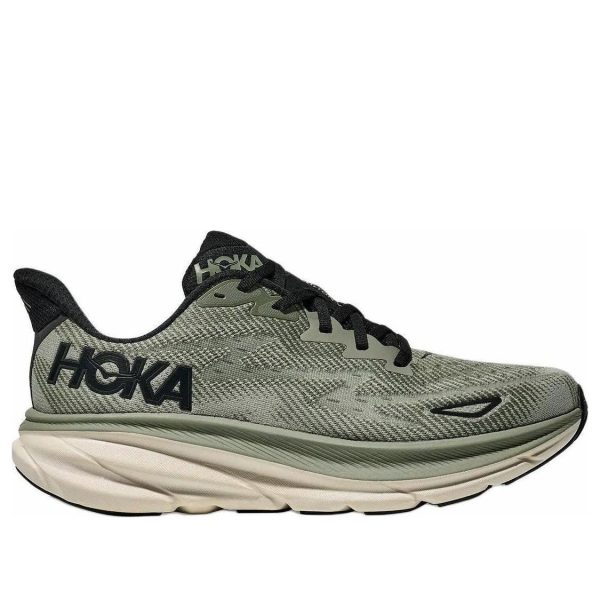Hoka One One Clifton 9 Sea Moss Forest Lichen