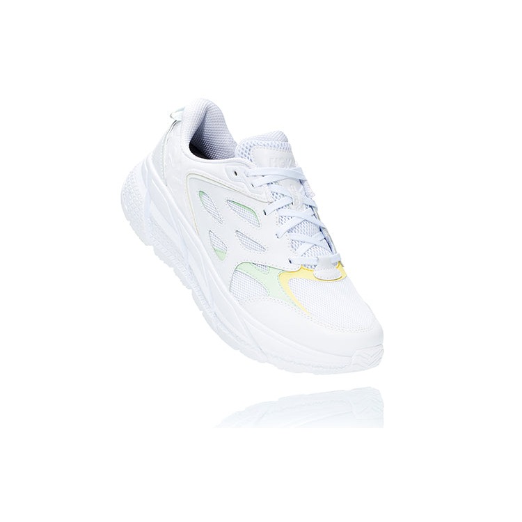 Hoka One One Clifton L White Green Ash (All Gender) 5 Hoka One One Clifton L White Green Ash (All Gender)