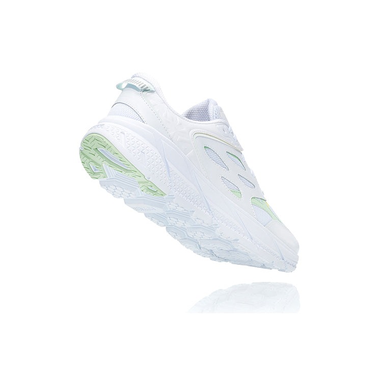 Hoka One One Clifton L White Green Ash (All Gender) 7 Hoka One One Clifton L White Green Ash (All Gender)