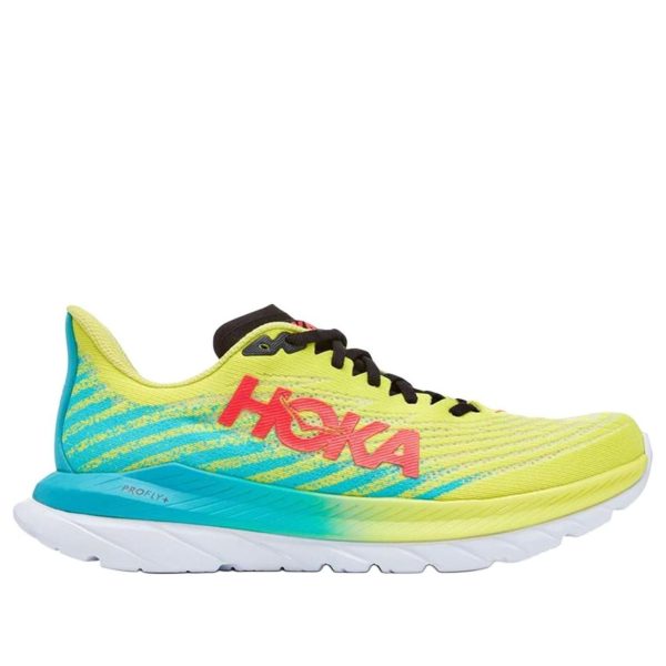 Hoka One One Mach 5 Evening Primrose Scuba Blue