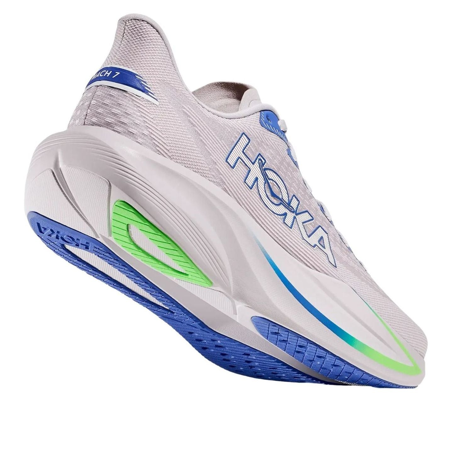 Hoka One One Mach 7 Ash Grey Cobalt Blue 5 Hoka One One Mach 7 Ash Grey Cobalt Blue