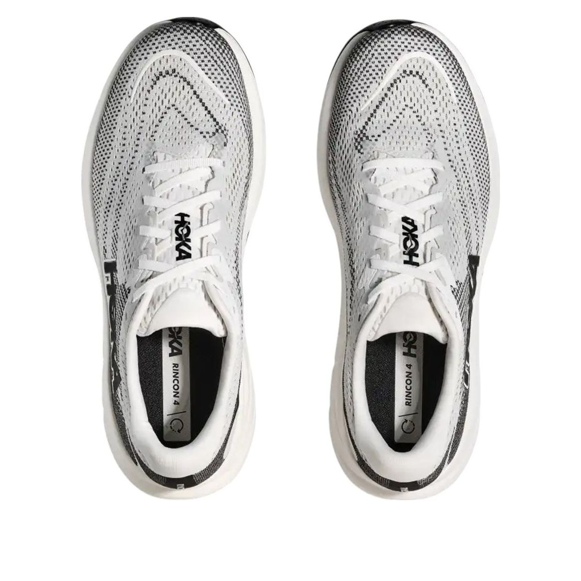 Hoka One One Rincon 4 White Black 6 Hoka One One Rincon 4 White Black