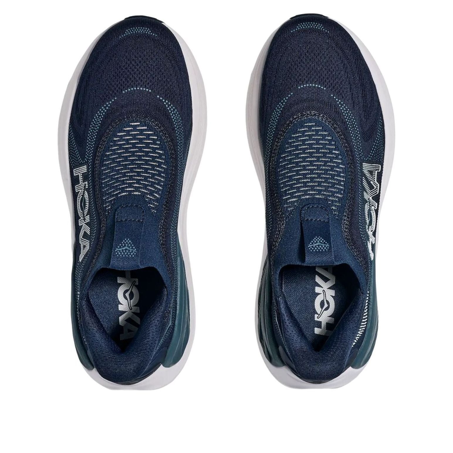 Hoka One One Skyward Laceless Varsity Navy White 4 Hoka One One Skyward Laceless Varsity Navy White