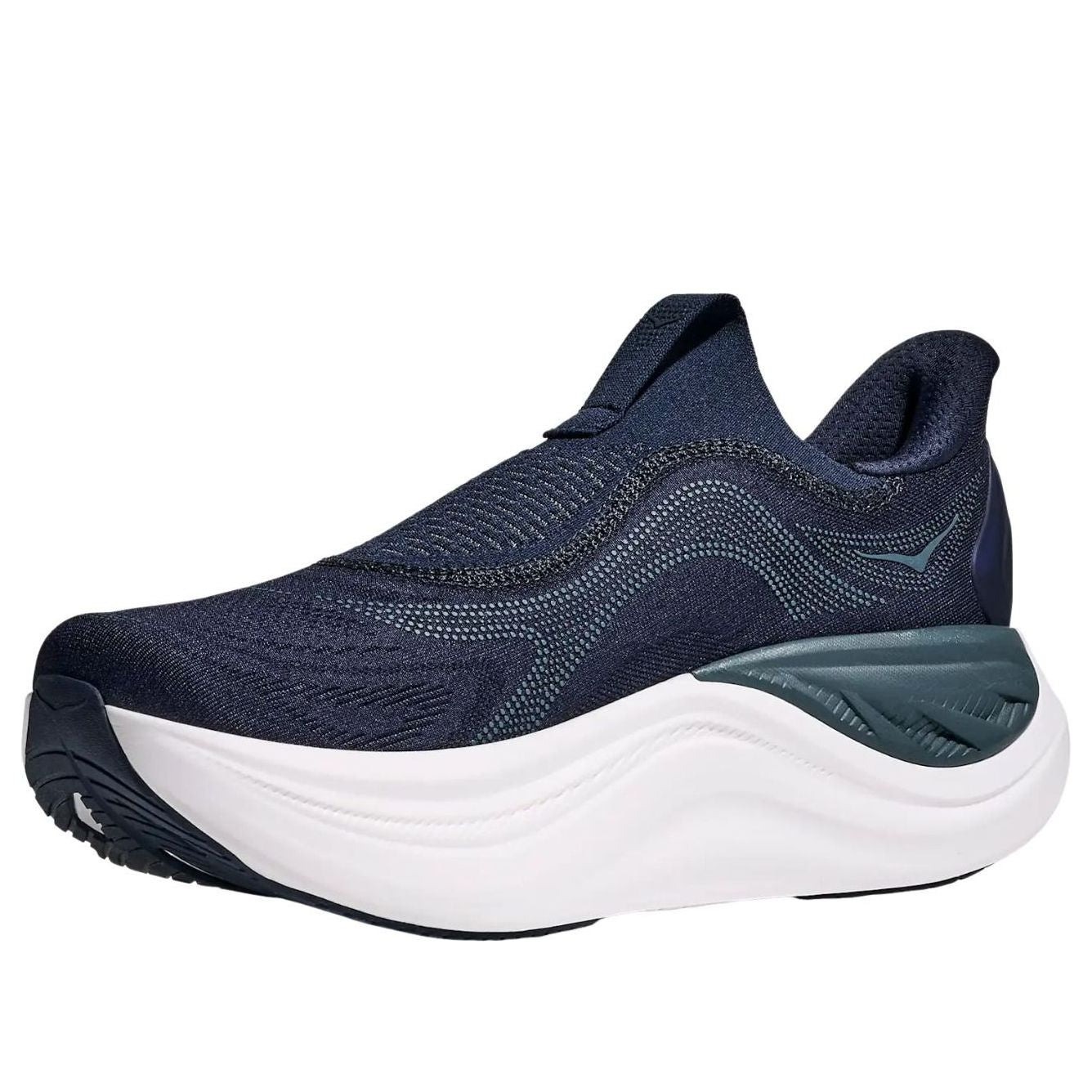 Hoka One One Skyward Laceless Varsity Navy White 5 Hoka One One Skyward Laceless Varsity Navy White