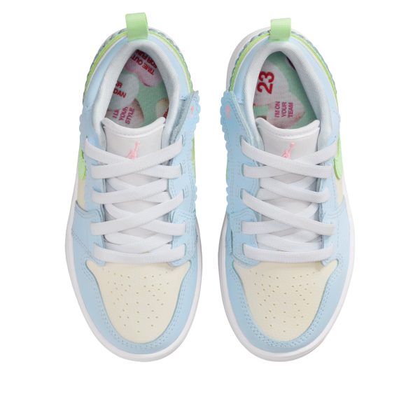 Jordan 1 Low ALT SE Half Blue Sail Vapor Green (PS)