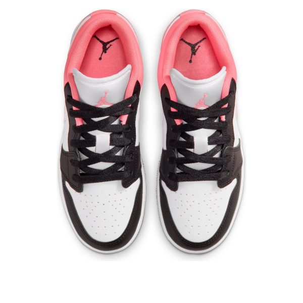 Jordan 1 Low Black Pink Gaze (GS)