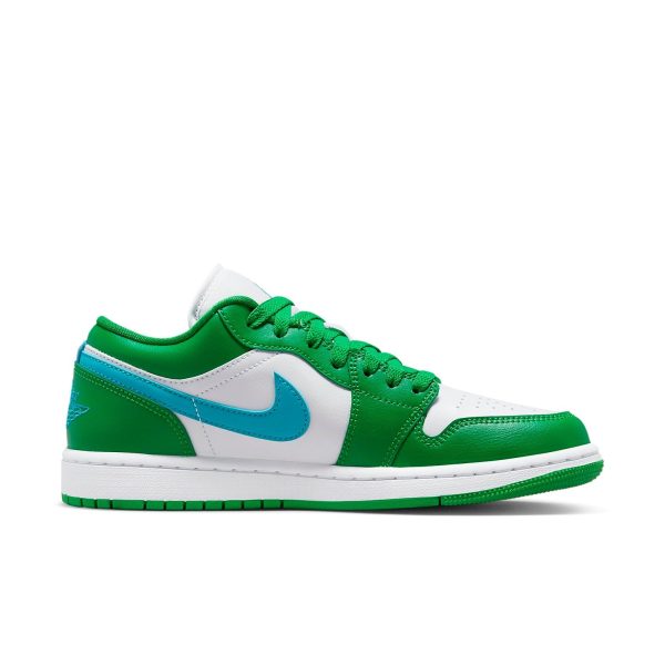 Jordan 1 Low Lucky Green Aquatone (Womens)