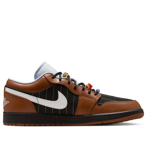 Jordan 1 Low SE Black Sail Light British Tan