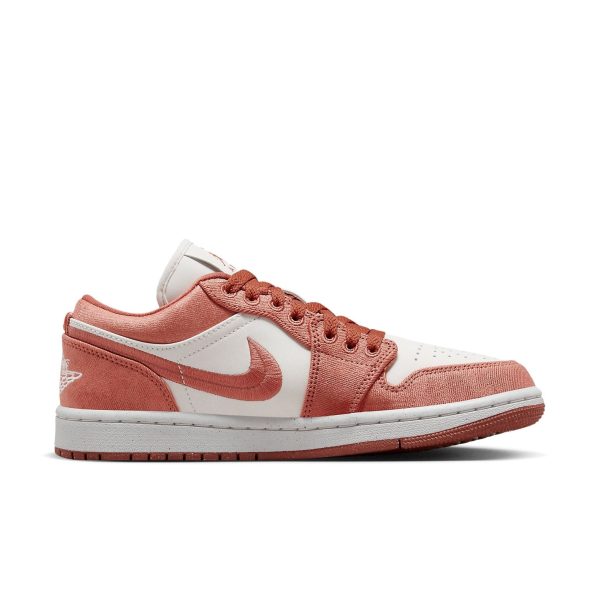 Jordan 1 Low SE Canvas Sky J Orange (Womens)