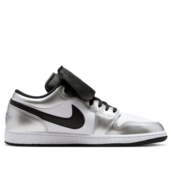 Jordan 1 Low SE Metallic Silver Tiempo