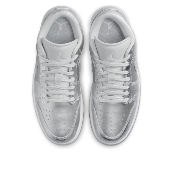 Jordan 1 Low SE Metallic Silver (Womens)
