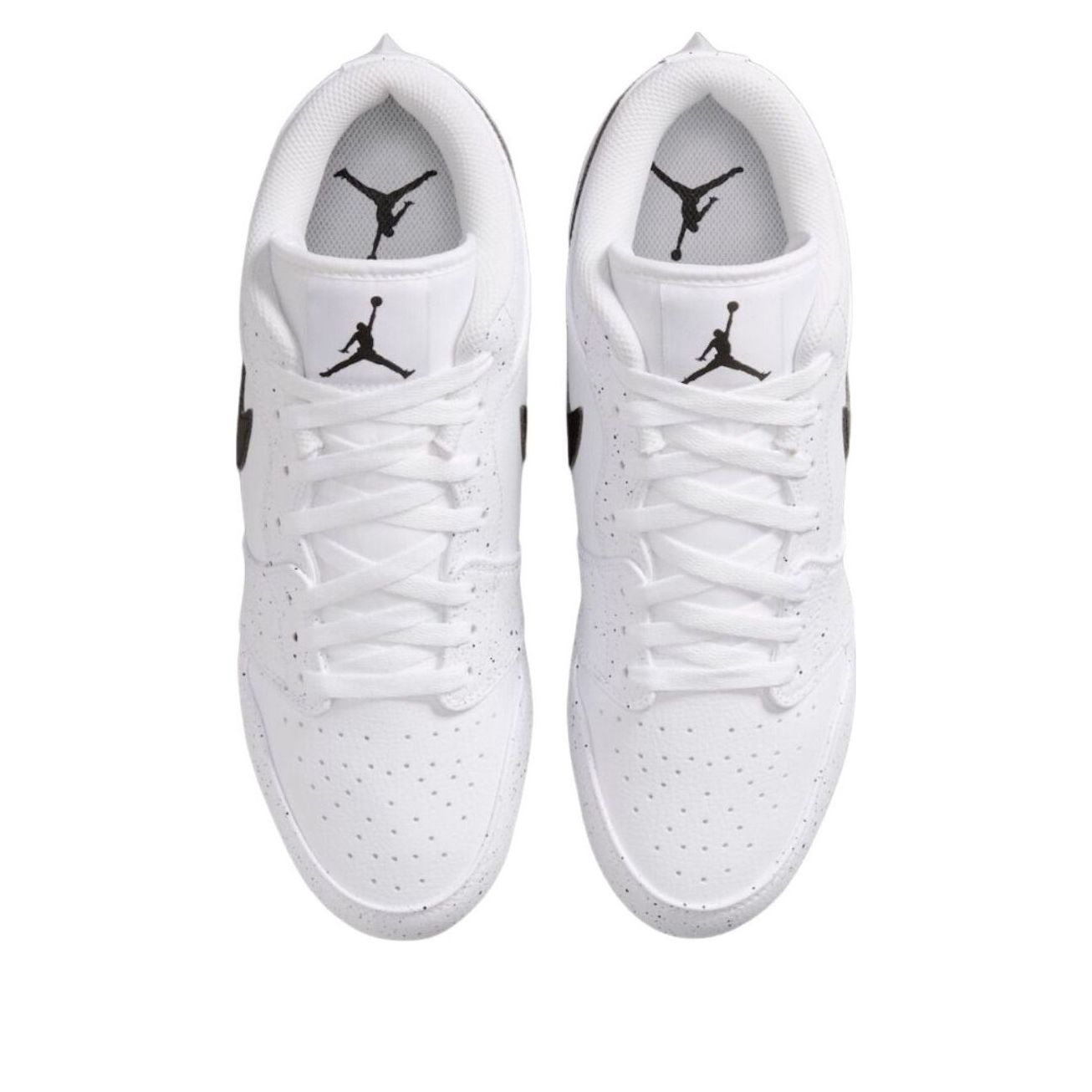 Jordan 1 Low TD Cleat White Black Splatter 5 Jordan 1 Low TD Cleat White Black Splatter