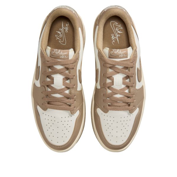 Jordan 1 Low Triple Stack Khaki Sail (Womens)