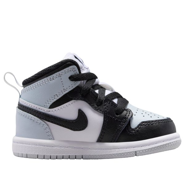 Jordan 1 Mid Black Aura Squadron Blue (TD)