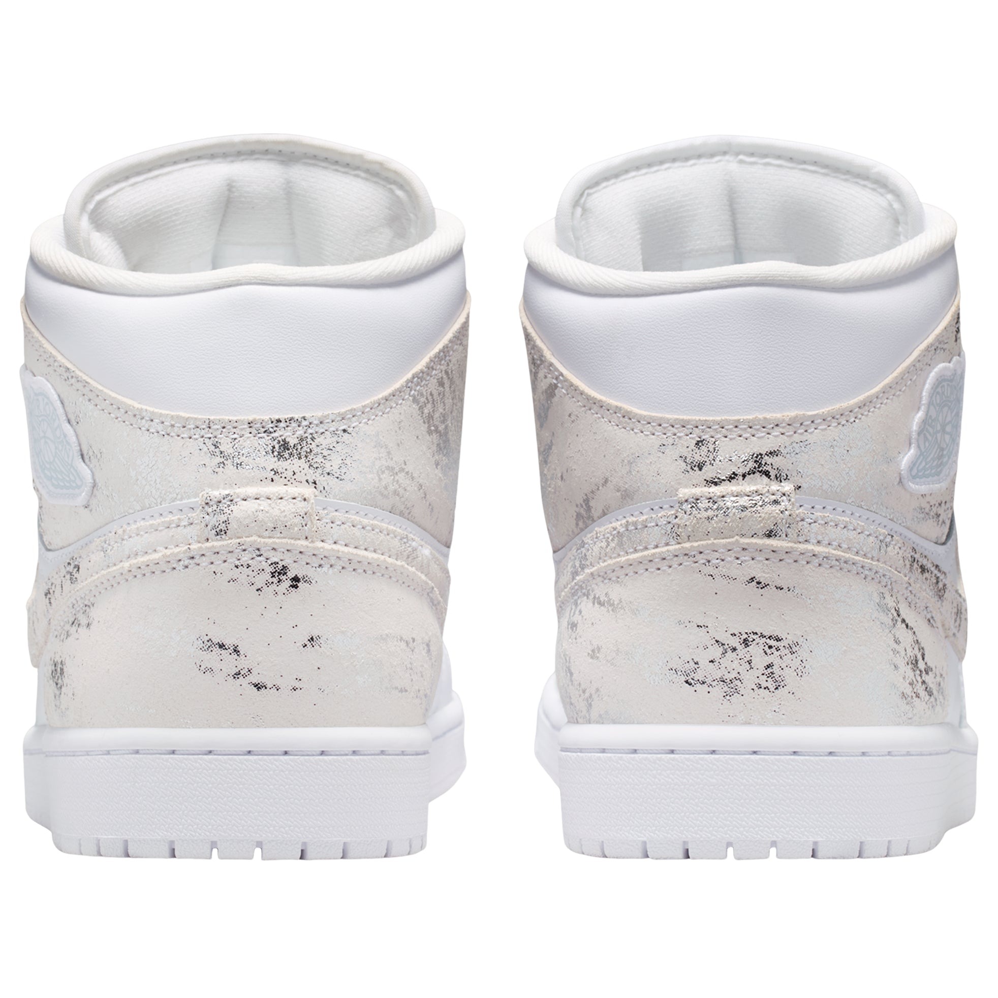 Jordan 1 Mid SE Distressed White Field Silver 6 Jordan 1 Mid SE Distressed White Field Silver