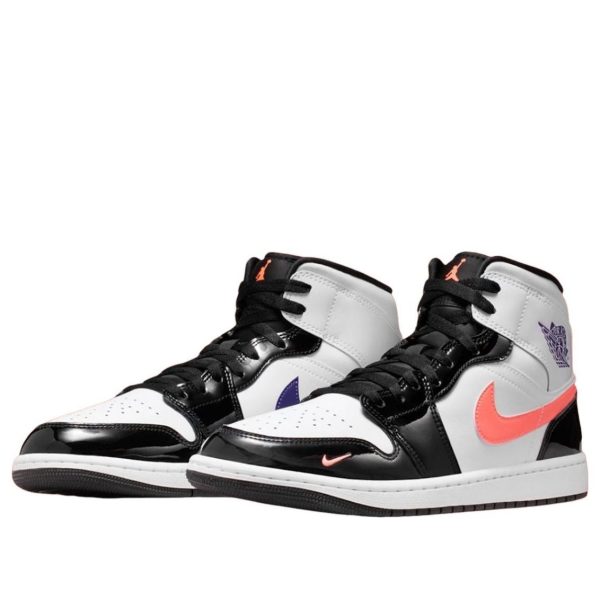 Jordan 1 Mid SE Mismatch Swoosh