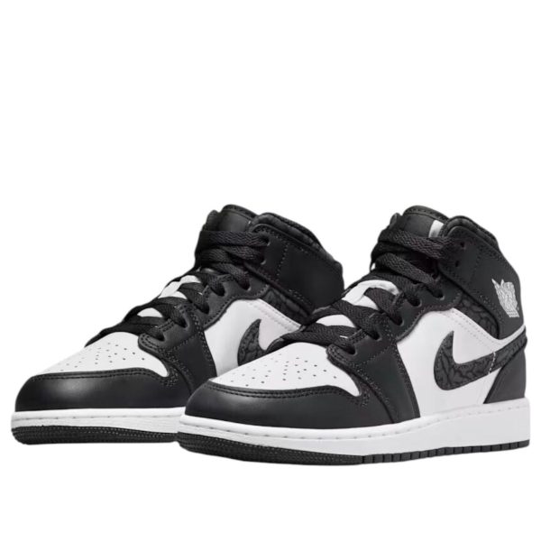 Jordan 1 Mid SE Panda Elephant (GS)