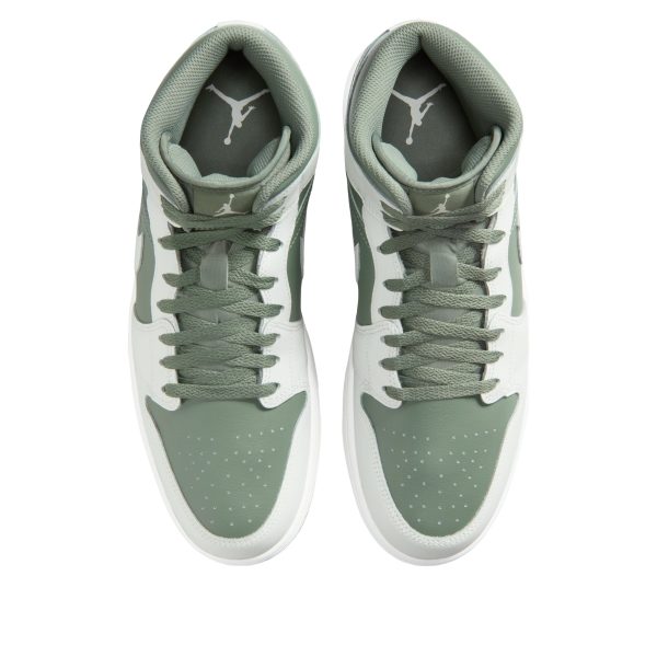 Jordan 1 Mid Summit White Vintage Lichen
