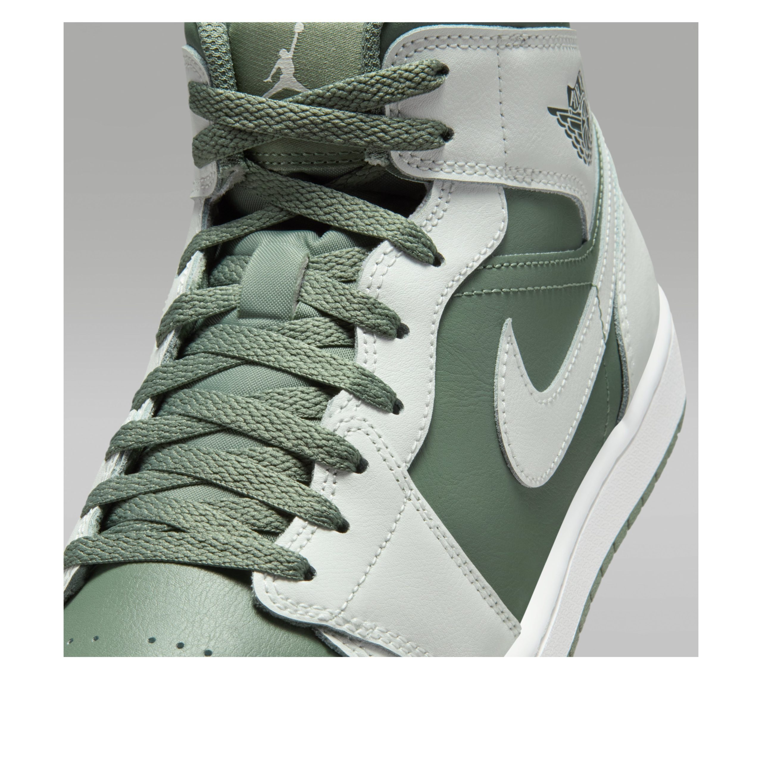 Jordan 1 Mid Summit White Vintage Lichen 7 Jordan 1 Mid Summit White Vintage Lichen