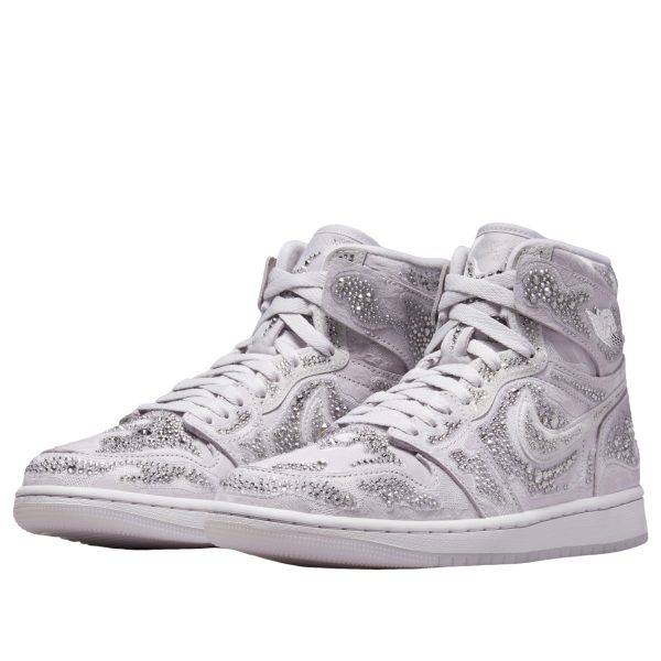 Jordan 1 Retro High OG Swarovski Vast Grey (Womens)