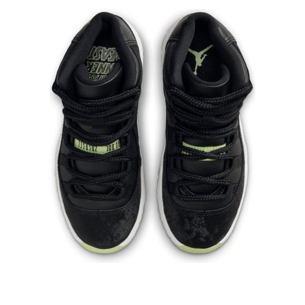 Jordan 11 Retro Black Barely Volt (PS)