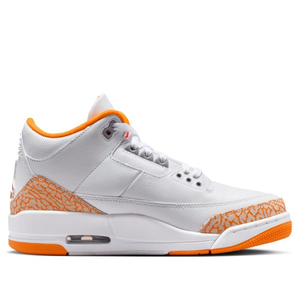 Jordan 3 Retro Orange Citrus (Womens)