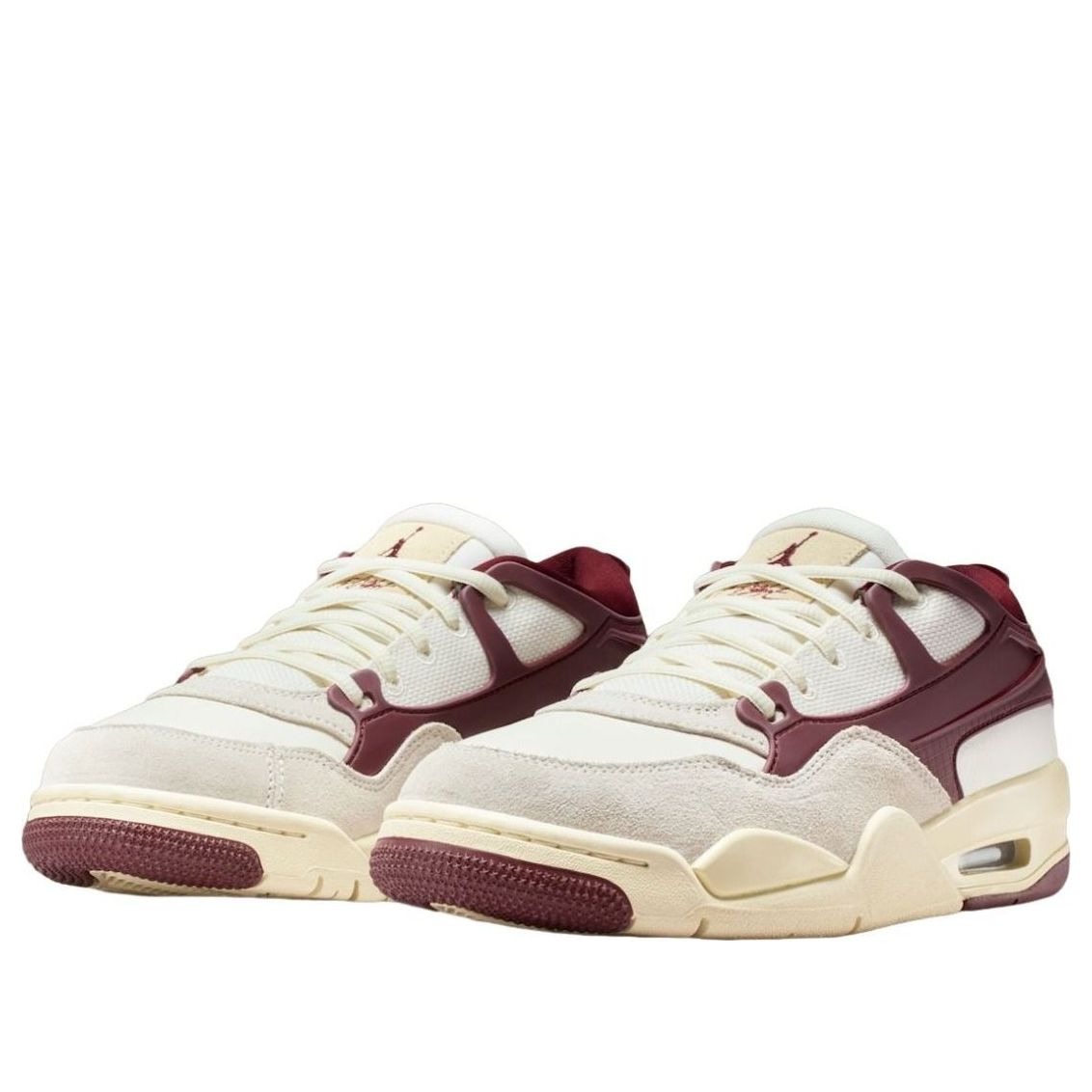 Jordan 4 RM Sail Dark Team Red Coconut Milk (Womens) 5 Jordan 4 RM Sail Dark Team Red Coconut Milk (Womens)
