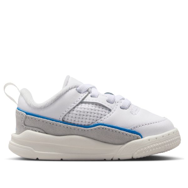 Jordan Flight Court White Photo Blue (TD)